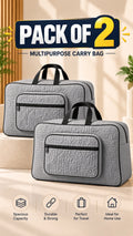Lightweight quilted storage travel bag, versatile for organizing essentials. Image 8 of 13.