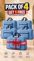 Quilted Travel Storage Bag, Signature Ease, detail view, secure zipper, organized packing, image 10 of 13