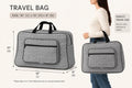 Signature quilted travel bag, storage organizer. Image 6 of 13.