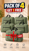 Signature quilted travel bag, storage & organization tote. Padded, multiple compartments. Image 10 of 13.