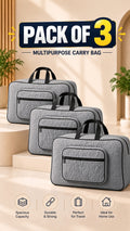 Quilted storage travel bag, lightweight & versatile, perfect for organization on the go (9 of 13)