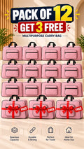 Signature Ease Quilted Storage & Travel Bag, stylish organizer for essentials, durable and portable, image 13 of 13.