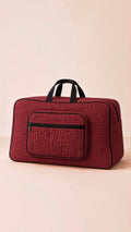Signature Quilted Travel Bag, storage organizer, stylish luggage, first image