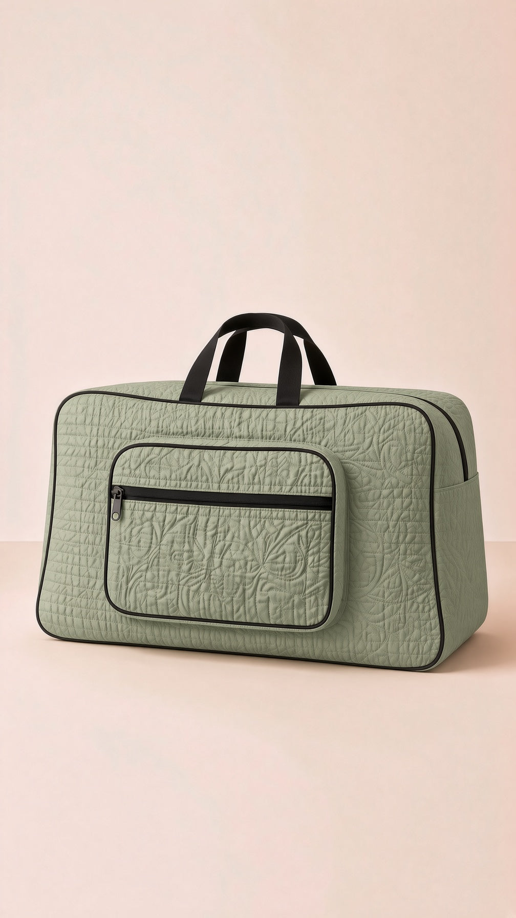 Signature quilted travel bag, storage & organization tote. Durable, stylish, multi-pocket. Image 1 of 13.