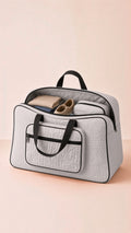 Lightweight quilted storage travel bag, versatile for organizing essentials. Image 2 of 13.
