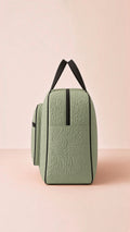 Signature quilted travel bag, storage & organization tote. Padded, multiple compartments. Image 4 of 13.
