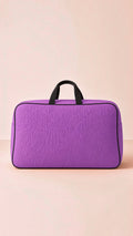Quilted travel bag organizer tote, image 3 of 13. Durable, stylish storage for essentials.