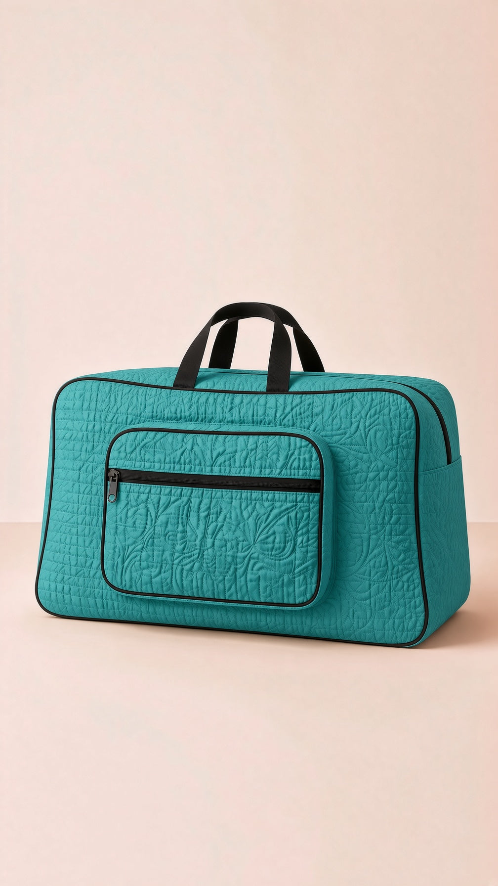 Signature quilted travel bag, storage & organization, durable, spacious, stylish. Image 1 of 13.