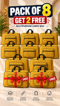Stylish quilted travel tote, spacious storage bag. Image 12 of 13.